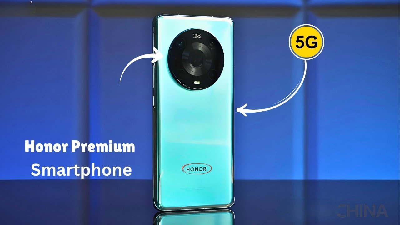 2026 Honor Premium Smartphone Stunning 6000-Nit Screen and Powerful 80W Wireless Charging